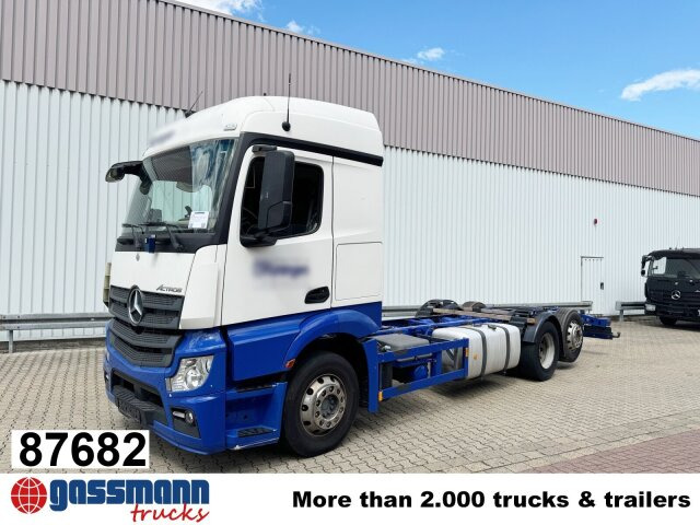 Mercedes-Benz Actros 2540 L 6x2, Retarder, Liftachse, - Podvozek s kabinou: obrázek 1 Mercedes-Benz Actros 2540 L 6x2, Retarder, Liftachse, - Podvozek s kabinou: obrázek 1