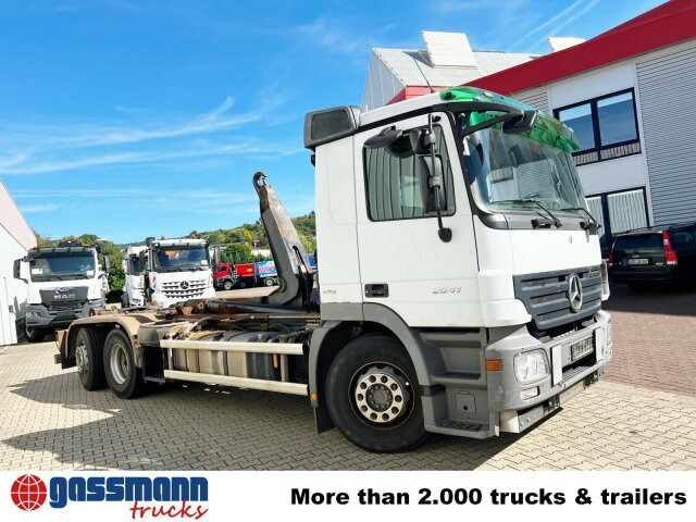 Hákový nosič kontejnerů Mercedes-Benz Actros 2541 L 6x2/48 Retarder, Lenk-/Liftachse: obrázek 9