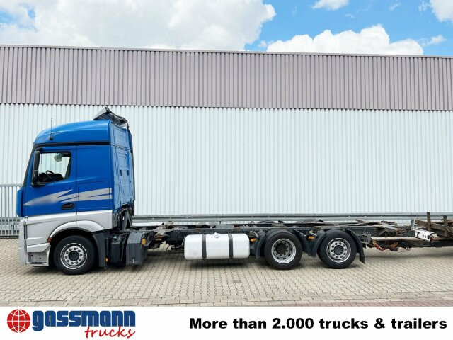 Kontejnérový podvozek/ Výměnná nástavba Mercedes-Benz Actros 2542 L/nR 6x2, Retarder, Standklima,: obrázek 13