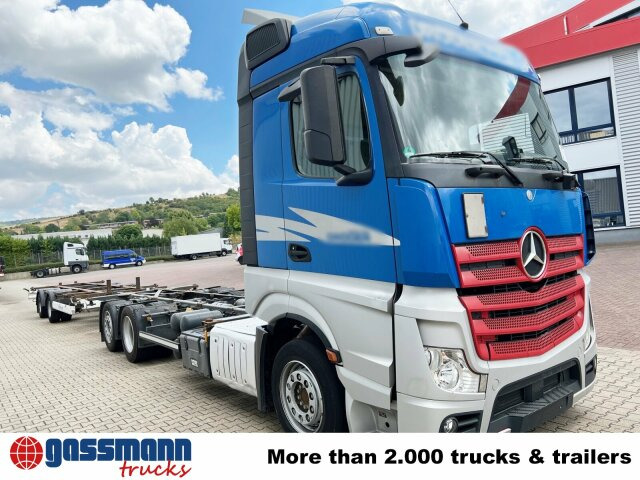 Kontejnérový podvozek/ Výměnná nástavba Mercedes-Benz Actros 2542 L/nR 6x2, Retarder, Standklima,: obrázek 10