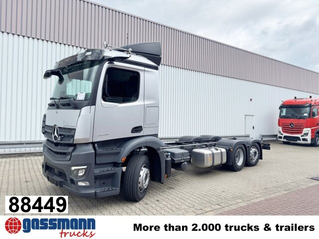 Mercedes-Benz Actros 2546 L 6x2, Retarder, Lenk-/Lift, LED, - Podvozek s kabinou: obrázek 1 Mercedes-Benz Actros 2546 L 6x2, Retarder, Lenk-/Lift, LED, - Podvozek s kabinou: obrázek 1