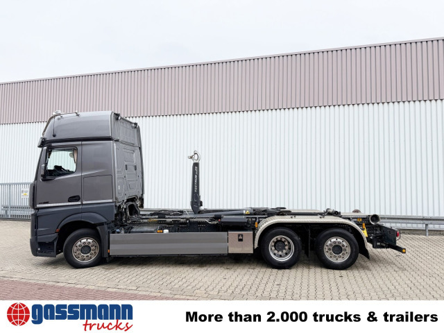 Mercedes-Benz Actros 2552 L 6x2, Lenk/Lift, Retarder, - Hákový nosič kontejnerů: obrázek 2 Mercedes-Benz Actros 2552 L 6x2, Lenk/Lift, Retarder, - Hákový nosič kontejnerů: obrázek 2