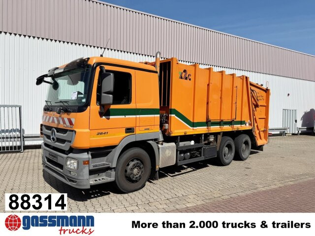 Mercedes-Benz Actros 2641/48 L 6x4, Haller M21X2C, Zöller - Vůz na odvoz odpadků: obrázek 1 Mercedes-Benz Actros 2641/48 L 6x4, Haller M21X2C, Zöller - Vůz na odvoz odpadků: obrázek 1