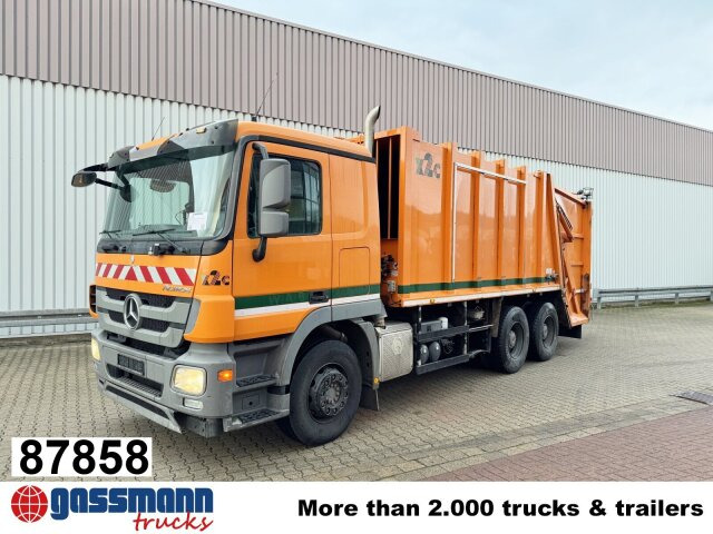 Mercedes-Benz Actros 2641/48 L 6x4, Haller M21X2C, Zöller - Vůz na odvoz odpadků: obrázek 1 Mercedes-Benz Actros 2641/48 L 6x4, Haller M21X2C, Zöller - Vůz na odvoz odpadků: obrázek 1