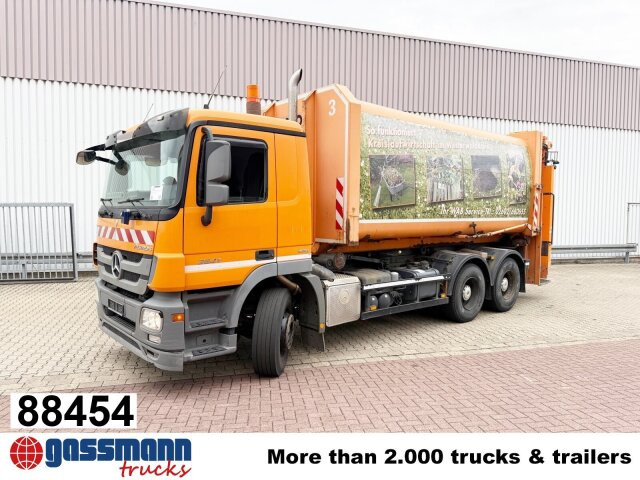 Mercedes-Benz Actros 2641/48 L 6x4, Seilabroller, Haller - Vůz na odvoz odpadků: obrázek 1 Mercedes-Benz Actros 2641/48 L 6x4, Seilabroller, Haller - Vůz na odvoz odpadků: obrázek 1