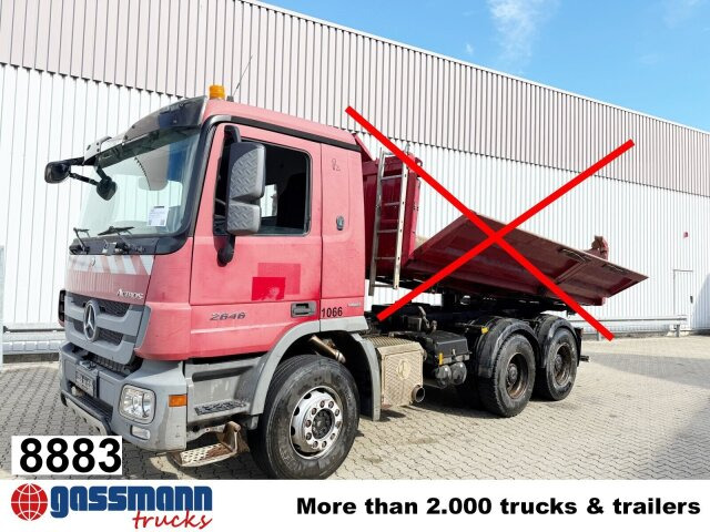 Mercedes-Benz Actros 2646 K 6x4, Retarder - Podvozek s kabinou: obrázek 1 Mercedes-Benz Actros 2646 K 6x4, Retarder - Podvozek s kabinou: obrázek 1