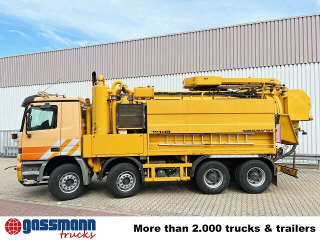 Mercedes-Benz Actros 3243 K 8x4/4, Müller Saug- und - Zametací vůz: obrázek 3 Mercedes-Benz Actros 3243 K 8x4/4, Müller Saug- und - Zametací vůz: obrázek 3