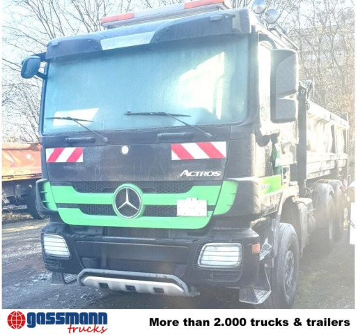 Mercedes-Benz Actros 3341 K 6x4, Bormatik links, Heckkran Penz - Sklápěč, Auto s hydraulickou rukou: obrázek 2 Mercedes-Benz Actros 3341 K 6x4, Bormatik links, Heckkran Penz - Sklápěč, Auto s hydraulickou rukou: obrázek 2