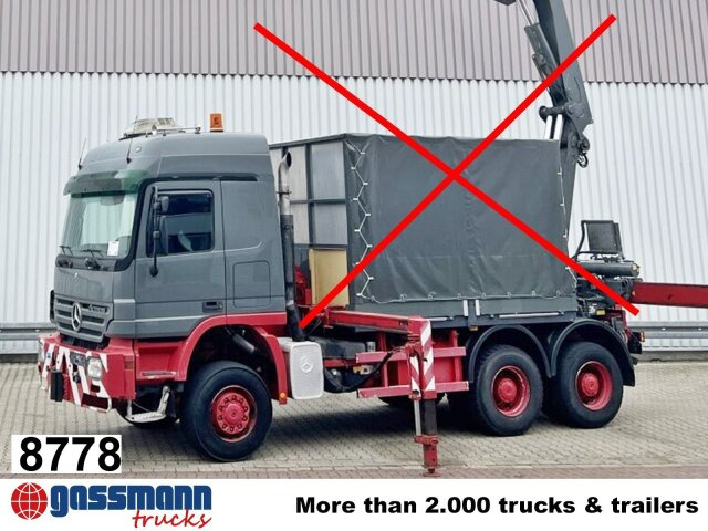 Mercedes-Benz Actros 3346 AK 6x6 - Podvozek s kabinou: obrázek 1 Mercedes-Benz Actros 3346 AK 6x6 - Podvozek s kabinou: obrázek 1
