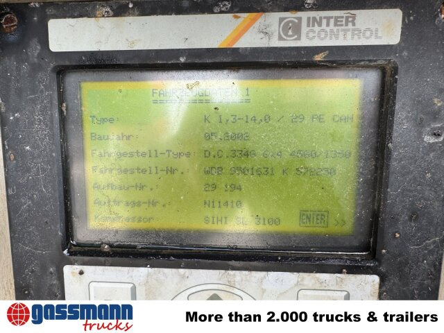 Mercedes-Benz Actros 3348 6x4, V8, Kroll Saug-/Spülwagen ca. - Zametací vůz: obrázek 2 Mercedes-Benz Actros 3348 6x4, V8, Kroll Saug-/Spülwagen ca. - Zametací vůz: obrázek 2