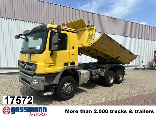 Mercedes-Benz Actros 3348 AK 6x6, Bordmatik links - Sklápěč: obrázek 1 Mercedes-Benz Actros 3348 AK 6x6, Bordmatik links - Sklápěč: obrázek 1