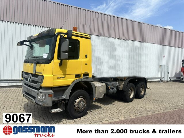 Mercedes-Benz Actros 3348 AK 6x6 - Podvozek s kabinou: obrázek 1 Mercedes-Benz Actros 3348 AK 6x6 - Podvozek s kabinou: obrázek 1
