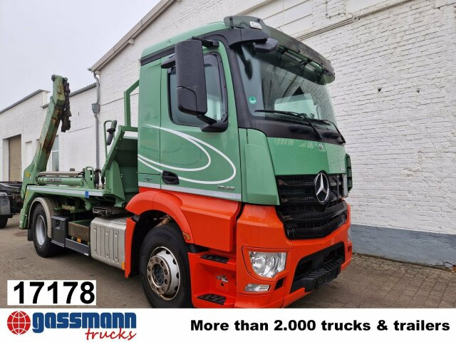 Mercedes-Benz Antos 1848 L 4x2, Meiller AK 12 MTG Teleskop, - Ramenový nosič kontajnerov: obrázek 1 Mercedes-Benz Antos 1848 L 4x2, Meiller AK 12 MTG Teleskop, - Ramenový nosič kontajnerov: obrázek 1