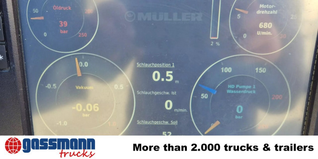 Mercedes-Benz Arocs 1843 L 4x2, Müller Canalmaster ca. 8m³, - Zametací vůz: obrázek 2 Mercedes-Benz Arocs 1843 L 4x2, Müller Canalmaster ca. 8m³, - Zametací vůz: obrázek 2