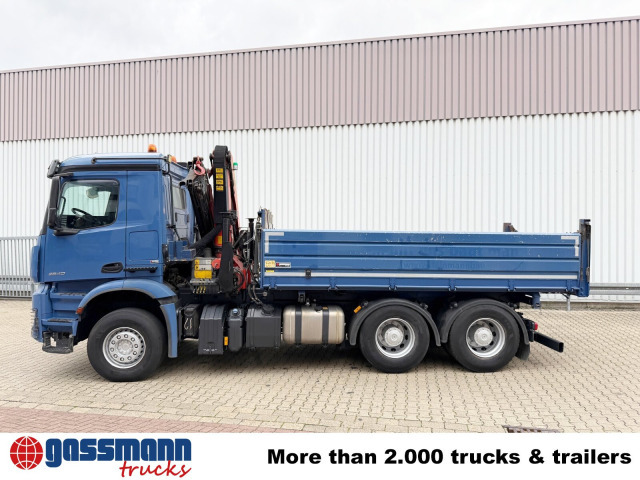 Sklápěč, Auto s hydraulickou rukou Mercedes-Benz Arocs 2640 LK 6x4, Alu-Bordwände, Kran: obrázek 14