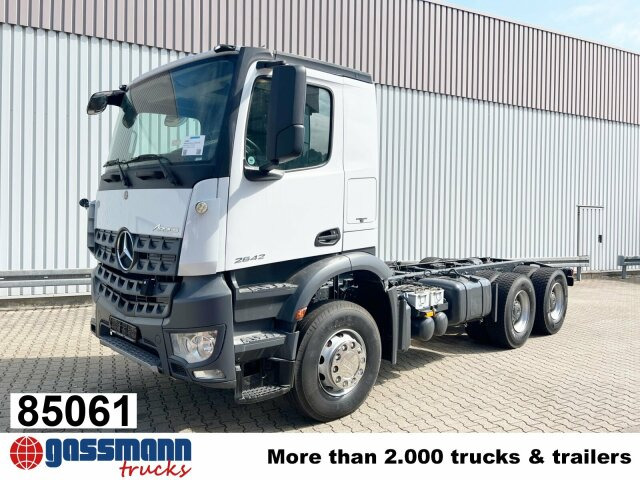Mercedes-Benz Arocs 2642 K 6x4, Retarder, Motorabtrieb - Podvozek s kabinou: obrázek 1 Mercedes-Benz Arocs 2642 K 6x4, Retarder, Motorabtrieb - Podvozek s kabinou: obrázek 1