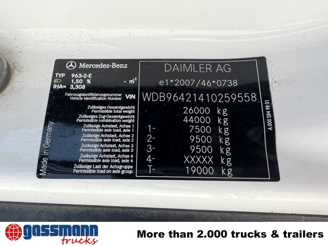 Mercedes-Benz Arocs 2643 K 6x4, Meiller Kipper - Sklápěč: obrázek 5 Mercedes-Benz Arocs 2643 K 6x4, Meiller Kipper - Sklápěč: obrázek 5