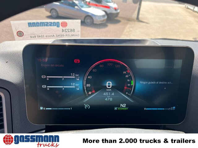 Mercedes-Benz Arocs 3240 8x4/42, Motorabtrieb - Hákový nosič kontejnerů: obrázek 2 Mercedes-Benz Arocs 3240 8x4/42, Motorabtrieb - Hákový nosič kontejnerů: obrázek 2