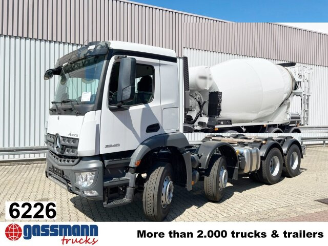 Mercedes-Benz Arocs 3240 8x4, 9/10m³ Mischer - Autodomíchávač: obrázek 1 Mercedes-Benz Arocs 3240 8x4, 9/10m³ Mischer - Autodomíchávač: obrázek 1