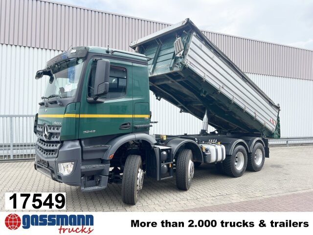 Mercedes-Benz Arocs 3243 K 8x4, Ressenig Thermo Alukipper 3-S - Sklápěč: obrázek 1 Mercedes-Benz Arocs 3243 K 8x4, Ressenig Thermo Alukipper 3-S - Sklápěč: obrázek 1