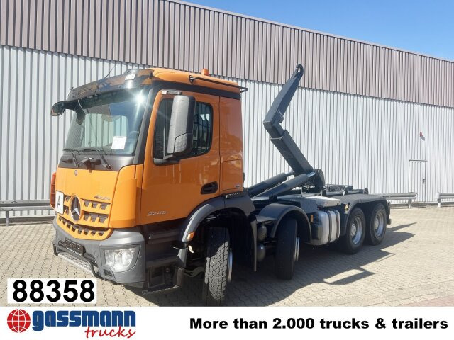 Mercedes-Benz Arocs 3243 LK 8x4/4, Motorabtrieb - Hákový nosič kontejnerů: obrázek 1 Mercedes-Benz Arocs 3243 LK 8x4/4, Motorabtrieb - Hákový nosič kontejnerů: obrázek 1
