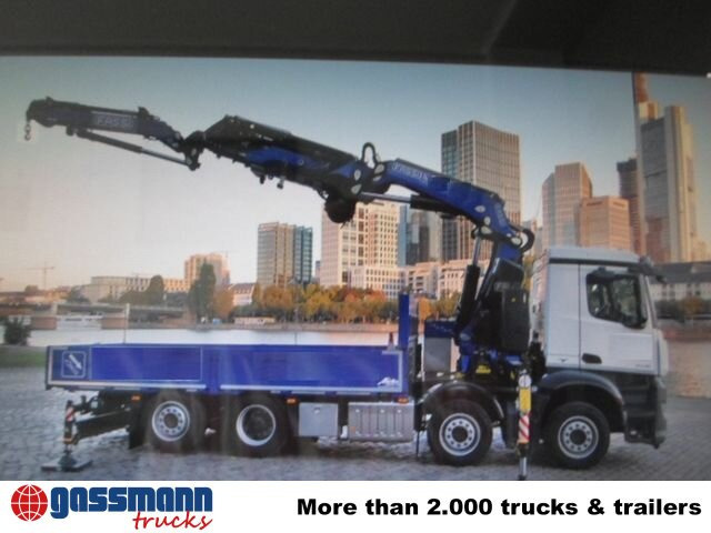 Mercedes-Benz Arocs 3245 L 8x2/6, Kran Fassi F 545 RA 2.26 XE, - Nákladní automobil valníkový/ Plošinový, Auto s hydraulickou rukou: obrázek 2 Mercedes-Benz Arocs 3245 L 8x2/6, Kran Fassi F 545 RA 2.26 XE, - Nákladní automobil valníkový/ Plošinový, Auto s hydraulickou rukou: obrázek 2