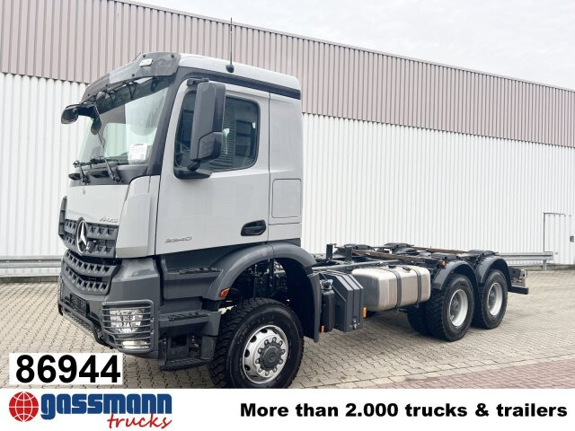 Mercedes-Benz Arocs 3340/46 A 6x6, Grounder - Podvozek s kabinou: obrázek 1 Mercedes-Benz Arocs 3340/46 A 6x6, Grounder - Podvozek s kabinou: obrázek 1