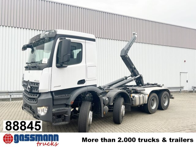 Mercedes-Benz Arocs 4142/48 8x4/4, Grounder, Meiller RS26 - Hákový nosič kontejnerů: obrázek 1 Mercedes-Benz Arocs 4142/48 8x4/4, Grounder, Meiller RS26 - Hákový nosič kontejnerů: obrázek 1