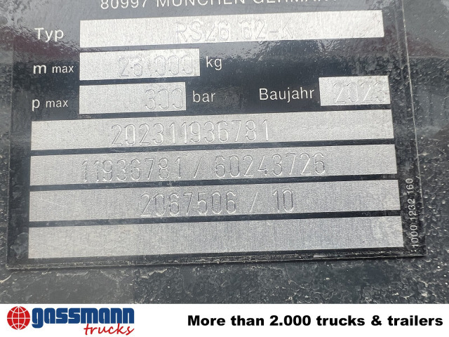 Mercedes-Benz Arocs 4142/48 8x4/4, Grounder, Meiller RS26 - Hákový nosič kontejnerů: obrázek 5 Mercedes-Benz Arocs 4142/48 8x4/4, Grounder, Meiller RS26 - Hákový nosič kontejnerů: obrázek 5