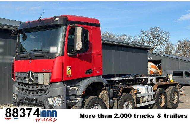 Mercedes-Benz Arocs 4148 AK 8x6/4, Grounder, - Hákový nosič kontejnerů: obrázek 1 Mercedes-Benz Arocs 4148 AK 8x6/4, Grounder, - Hákový nosič kontejnerů: obrázek 1