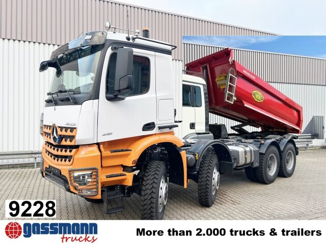 Mercedes-Benz Arocs 4151 AK 8x8/4, Grounder, Meiller - Dampr: obrázek 1 Mercedes-Benz Arocs 4151 AK 8x8/4, Grounder, Meiller - Dampr: obrázek 1