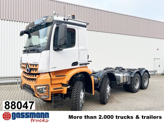 Mercedes-Benz Arocs 4151 AK 8x8/4, Grounder - Podvozek s kabinou: obrázek 1 Mercedes-Benz Arocs 4151 AK 8x8/4, Grounder - Podvozek s kabinou: obrázek 1