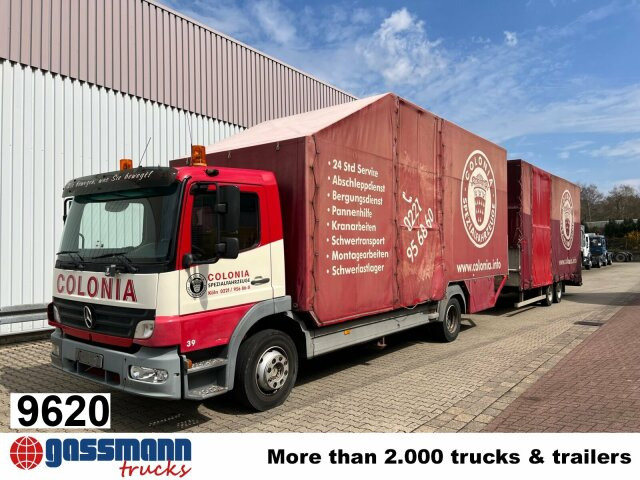 Mercedes-Benz Atego 1223 L 4x2, Kompl. Zug, Lift- & - Plachtový nákladní auto: obrázek 1 Mercedes-Benz Atego 1223 L 4x2, Kompl. Zug, Lift- & - Plachtový nákladní auto: obrázek 1
