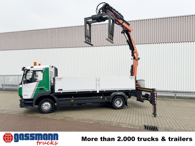Mercedes-Benz Atego 1223 L 4x2 mit Heckkran Atlas 88.3-A2L, - Nákladní automobil valníkový/ Plošinový, Auto s hydraulickou rukou: obrázek 2 Mercedes-Benz Atego 1223 L 4x2 mit Heckkran Atlas 88.3-A2L, - Nákladní automobil valníkový/ Plošinový, Auto s hydraulickou rukou: obrázek 2