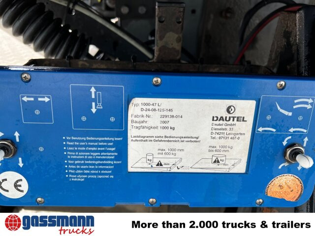 Mercedes-Benz Atego 1224 L, Möbelkoffer, Dautel LBW, 42 cbm - Skříňový nákladní auto: obrázek 2 Mercedes-Benz Atego 1224 L, Möbelkoffer, Dautel LBW, 42 cbm - Skříňový nákladní auto: obrázek 2