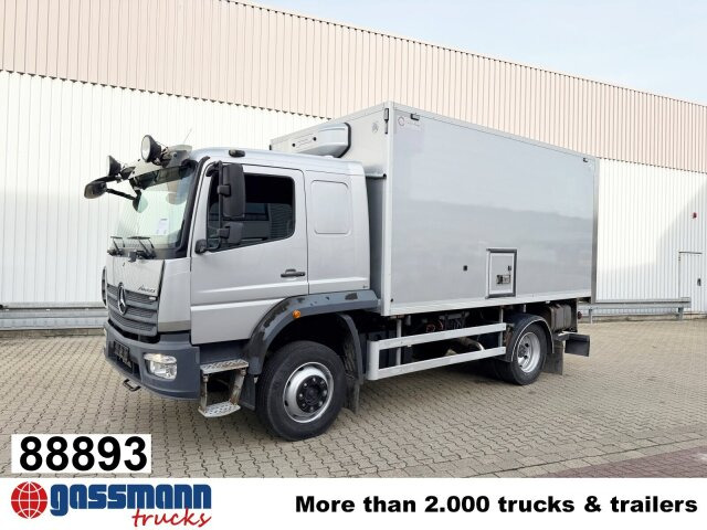 Mercedes-Benz Atego 1330 4x4, Iso-Koffer mit Heizung, LBW - Skříňový nákladní auto: obrázek 1 Mercedes-Benz Atego 1330 4x4, Iso-Koffer mit Heizung, LBW - Skříňový nákladní auto: obrázek 1