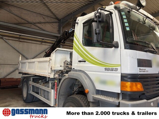 Mercedes-Benz Atego 1823AK 4x4, Kran HIAB, Bordmatik - Sklápěč, Auto s hydraulickou rukou: obrázek 5 Mercedes-Benz Atego 1823AK 4x4, Kran HIAB, Bordmatik - Sklápěč, Auto s hydraulickou rukou: obrázek 5