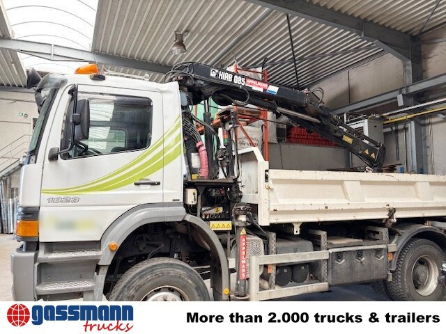 Mercedes-Benz Atego 1823AK 4x4, Kran HIAB, Bordmatik - Sklápěč, Auto s hydraulickou rukou: obrázek 4 Mercedes-Benz Atego 1823AK 4x4, Kran HIAB, Bordmatik - Sklápěč, Auto s hydraulickou rukou: obrázek 4