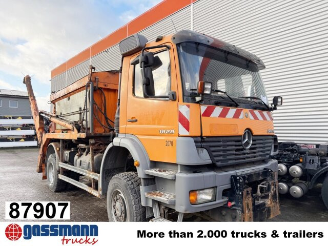 Mercedes-Benz Atego 1828 4x4, Tele-Absetzer, - Ramenový nosič kontajnerov: obrázek 1 Mercedes-Benz Atego 1828 4x4, Tele-Absetzer, - Ramenový nosič kontajnerov: obrázek 1