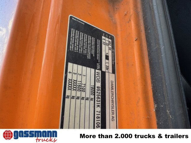 Mercedes-Benz Atego 1828 4x4, Tele-Absetzer, - Ramenový nosič kontajnerov: obrázek 3 Mercedes-Benz Atego 1828 4x4, Tele-Absetzer, - Ramenový nosič kontajnerov: obrázek 3