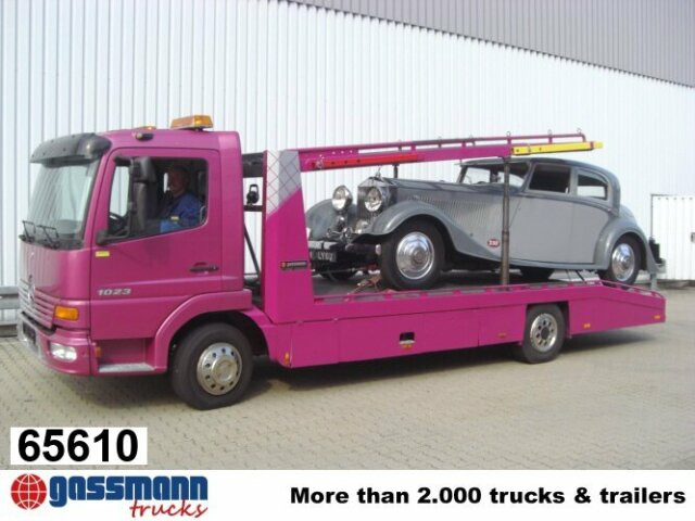 Mercedes-Benz Atego 817L 4x2, Autotransporter, 2x - Přepravník automobilů: obrázek 1 Mercedes-Benz Atego 817L 4x2, Autotransporter, 2x - Přepravník automobilů: obrázek 1