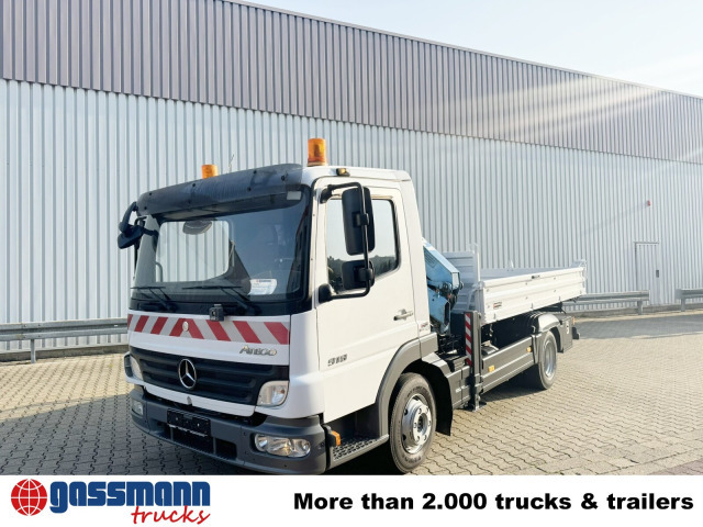 Mercedes-Benz Atego 818 K 4x2 mit Kran Atlas AK 50.1-A2 - Sklápěč, Auto s hydraulickou rukou: obrázek 2 Mercedes-Benz Atego 818 K 4x2 mit Kran Atlas AK 50.1-A2 - Sklápěč, Auto s hydraulickou rukou: obrázek 2