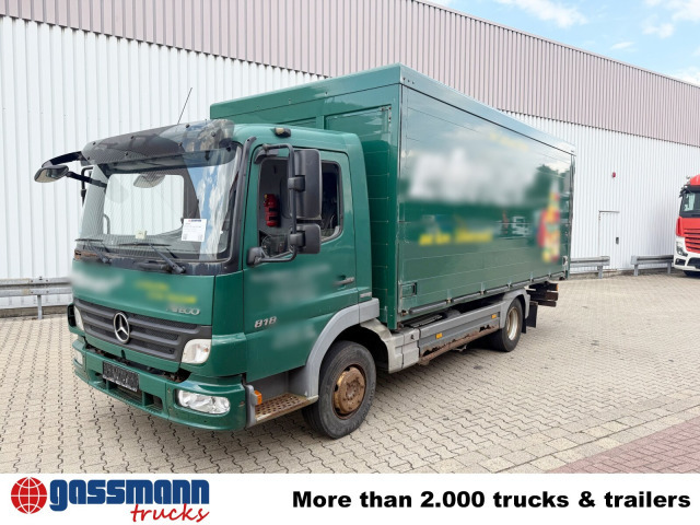 Skříňový nákladní auto Mercedes-Benz Atego 818 L 4x2, Getränkekoffer, 2x AHK: obrázek 8