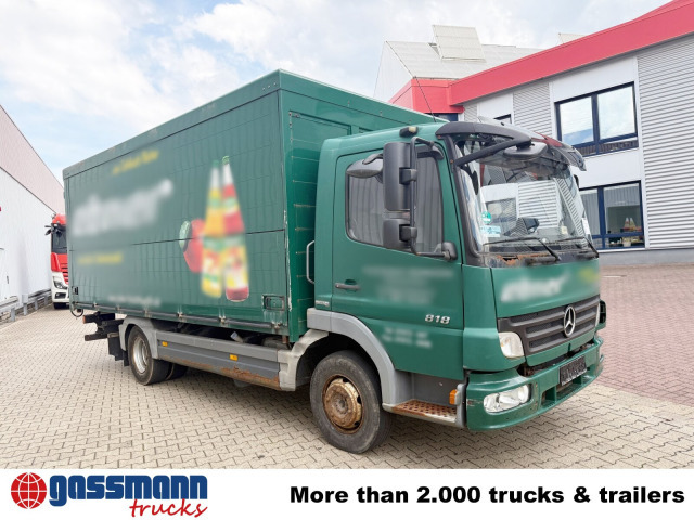 Skříňový nákladní auto Mercedes-Benz Atego 818 L 4x2, Getränkekoffer, 2x AHK: obrázek 10