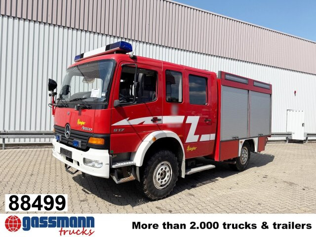 Mercedes-Benz Atego 917 4x4, LF 10, Einzelbereifung, AT-Motor - Pohotovostní vůz: obrázek 1 Mercedes-Benz Atego 917 4x4, LF 10, Einzelbereifung, AT-Motor - Pohotovostní vůz: obrázek 1