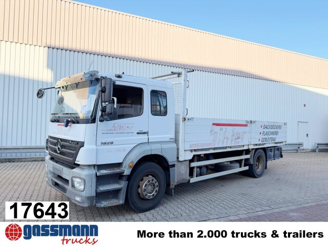 Mercedes-Benz Axor 1829 L 4x2, 6-Sitzer - Nákladní automobil valníkový/ Plošinový: obrázek 1 Mercedes-Benz Axor 1829 L 4x2, 6-Sitzer - Nákladní automobil valníkový/ Plošinový: obrázek 1