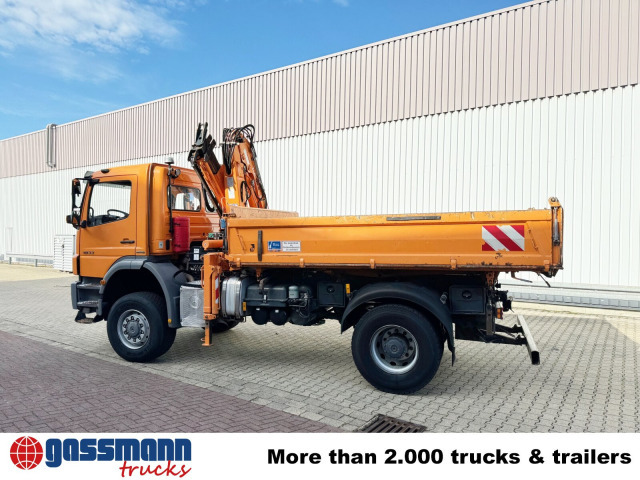 Mercedes-Benz Axor 1833 AK 4x4, Winterdienstausstattung, Kran - Sklápěč, Auto s hydraulickou rukou: obrázek 2 Mercedes-Benz Axor 1833 AK 4x4, Winterdienstausstattung, Kran - Sklápěč, Auto s hydraulickou rukou: obrázek 2