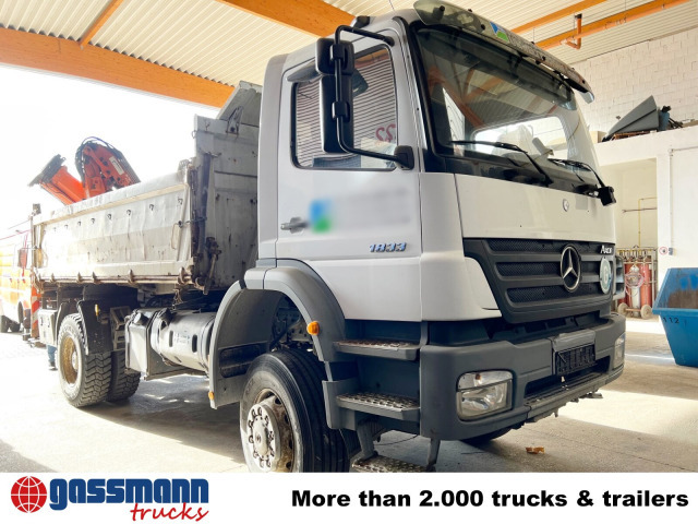 Mercedes-Benz Axor 1833 AK 4x4 mit Heckkran Atlas 105.2-A2L - Sklápěč, Auto s hydraulickou rukou: obrázek 4 Mercedes-Benz Axor 1833 AK 4x4 mit Heckkran Atlas 105.2-A2L - Sklápěč, Auto s hydraulickou rukou: obrázek 4