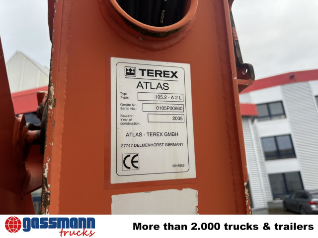 Mercedes-Benz Axor 1833 AK 4x4 mit Heckkran Atlas 105.2-A2L - Sklápěč, Auto s hydraulickou rukou: obrázek 2 Mercedes-Benz Axor 1833 AK 4x4 mit Heckkran Atlas 105.2-A2L - Sklápěč, Auto s hydraulickou rukou: obrázek 2