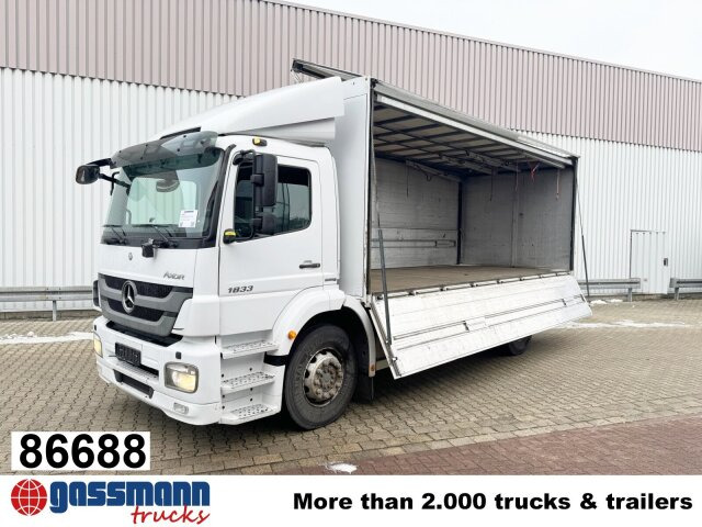 Mercedes-Benz Axor 1833 L 4x2, Getränkekoffer - Skříňový nákladní auto: obrázek 1 Mercedes-Benz Axor 1833 L 4x2, Getränkekoffer - Skříňový nákladní auto: obrázek 1